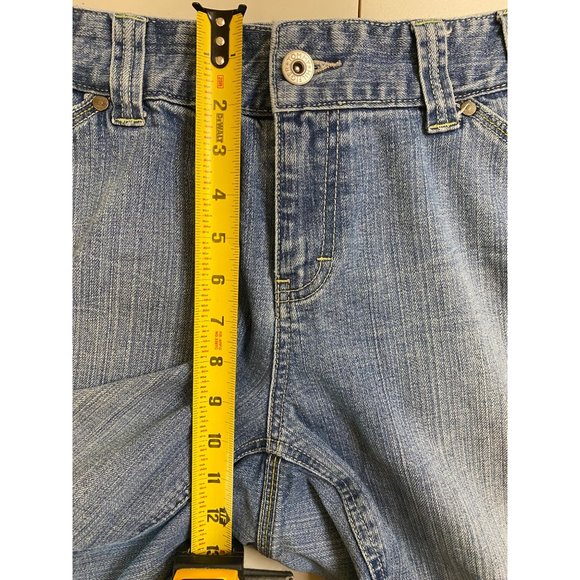Vintage Tommy Hilfiger Woman Mid-Rise Jeans Women Size 14 Zipper Pockets Rivets - Picture 12 of 16